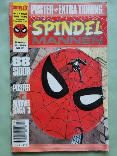 Spindelmannen nr 7 från 1989