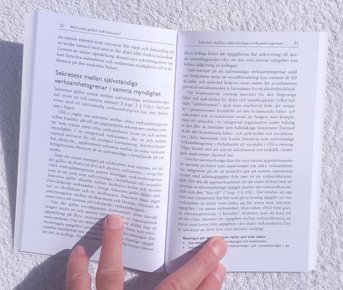 Sekretess – handbok för socialtjänsten