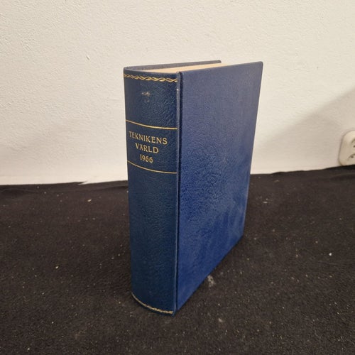 Teknikens Värld Inbunden Årgång 1966