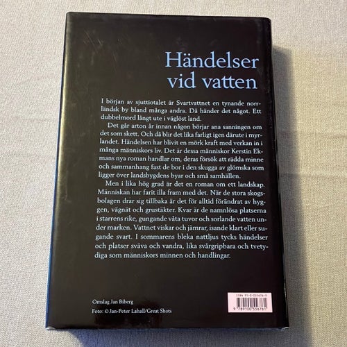 Händelser vid vatten av Kerstin Ekman, 1993