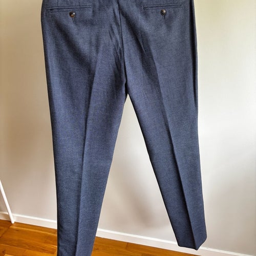 Massimo Dutti blå byxor, storlek EUR 40