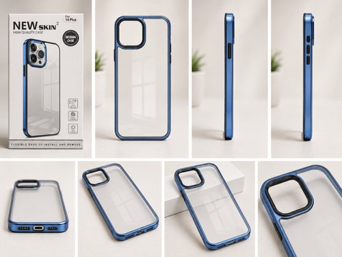 Mobilskal för iPhone 14 Plus, Blå