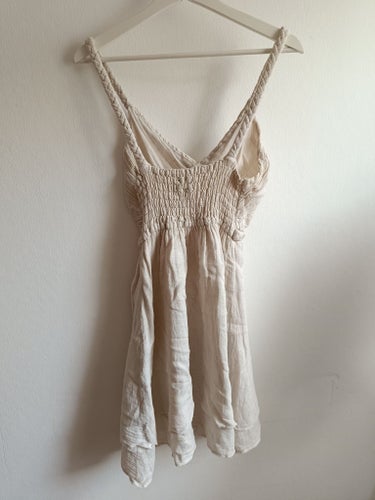 Linen Branting klänning, storlek M