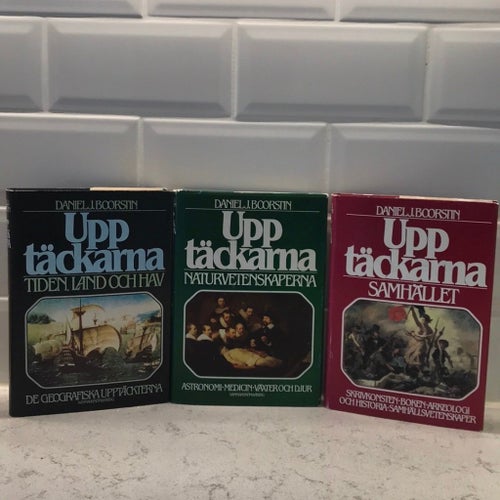 Upptäckarna 1-3 av Daniel J. Boorstin inbundna