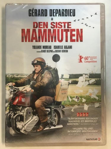 DVD Den Siste Mammuten Mammuth Svensk text INPLASTAD