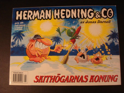 Herman Hedning Skithögarnas Konung utgiven 1997 50sidor