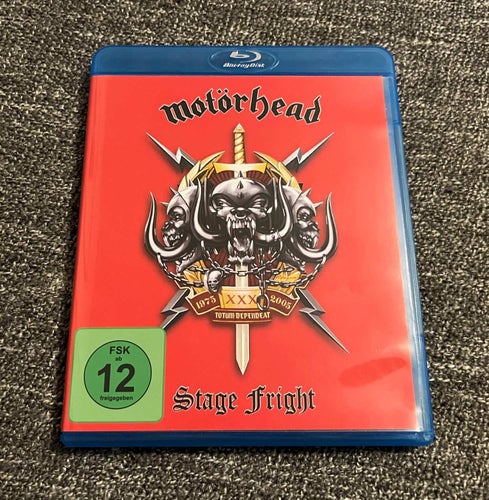 MOTORHEAD - STAGE FRIGHT. UTGÅVA I NYSKICK! SVÅR & SÄLLSYNT