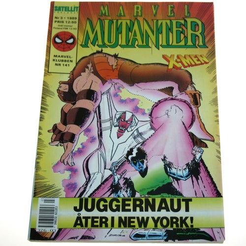 Marvel mutanter - 1989 - NR 3 - Juggernaut åter i New York