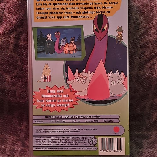 Mumintrollet Och De Förtrollade Fröna VHS