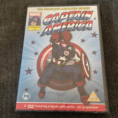 Captain America: The Complete Animated Series (1966) - 2 DVD
