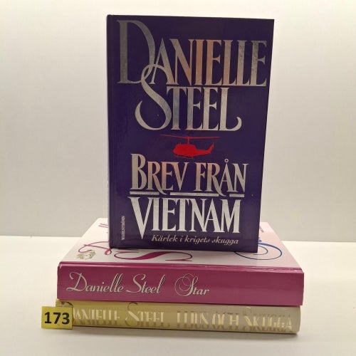 Danielle Steel x3 Bokpaket med hårdpärm - Titlar i beskrivning