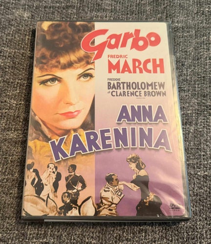 ANNA KARENINA (1935) AMERIKANSK INPLASTAD UTGÅVA! GRETA GARBO