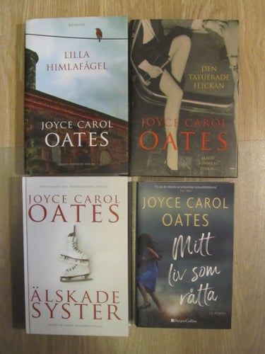 4 böcker av Joyce Carol Oates .