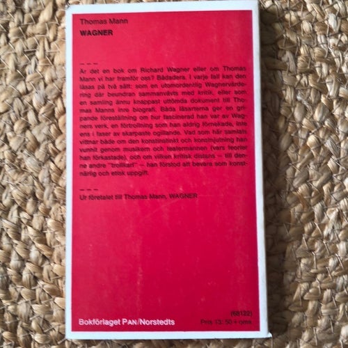 Wagner av Thomas Mann, 1964