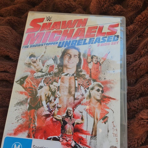 WWE Shawn Michaels The Showstopper Unreleased 3-Disc Set DVD