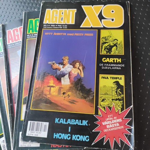 Agent X9 1989 10 st nummer