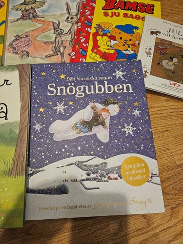6 barnböcker i bra skick förskoleålder