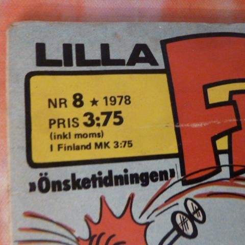 LILLA FRIDOLF, NR 8 - 1978, TIDNING
