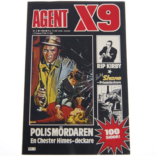 Agent X9 - 1986 - NR 2 - Polismördaren