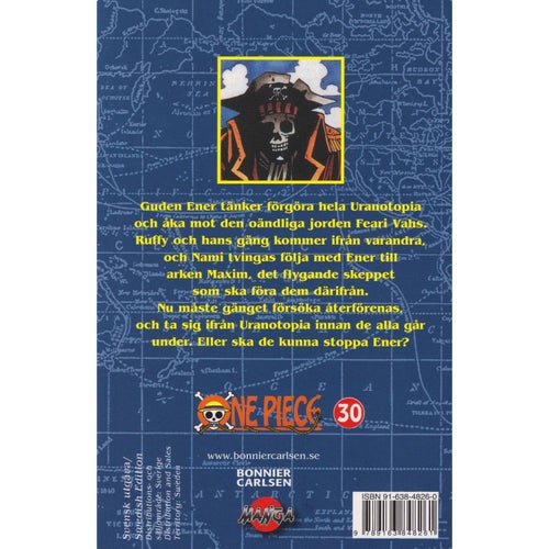 One Piece - 30 - Vansinnesmelodin - Eiichiro Oda - Svensk utgåva (Begagnad)