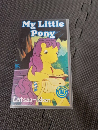My little pony - låtsas-leken - VHS raritet
