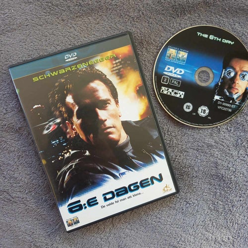 6:e dagen ( The 6th Day ) | Svensk utgåva | Arnold Schwarzenegger | 2000.