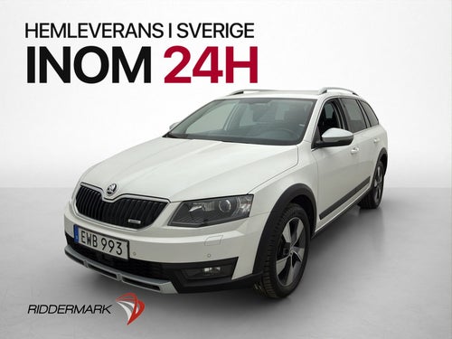 Skoda Octavia Scout 4x4 Premium Drag Canton Kamera Värmare
