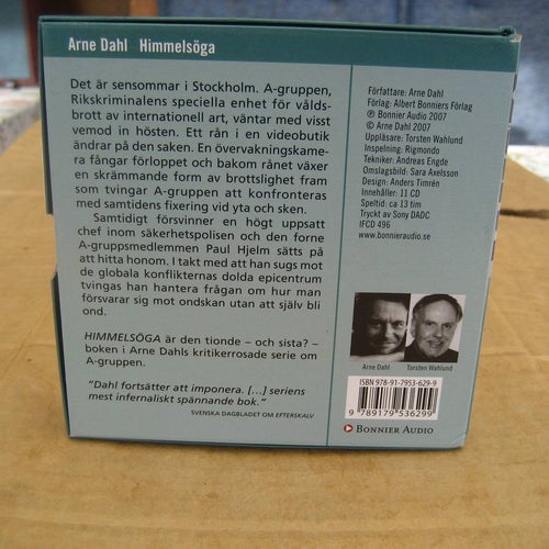 Arne Dahl: Himmelsöga (11 CD)
