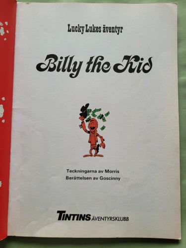 Lucky Lukes äventyr - Billy the kid