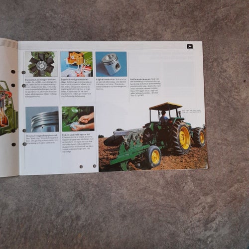 Broschyr Traktor John Deere 2250