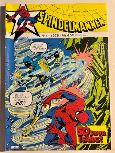 Spindelmannen Nr 4 1978