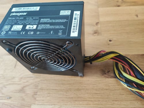 Plexgear PS-600 600W nätaggregat