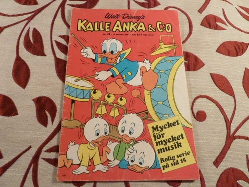 KALLE ANKA & C:O NR43, 1972,