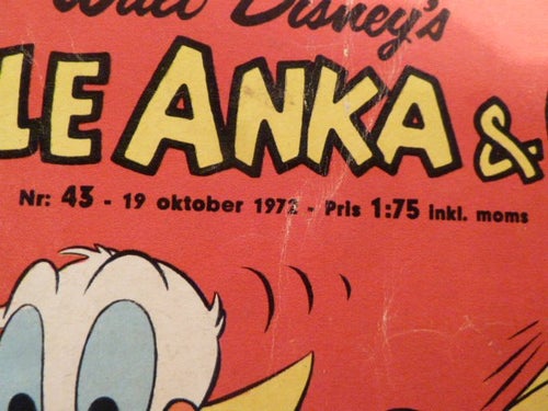 KALLE ANKA & C:O NR43, 1972,