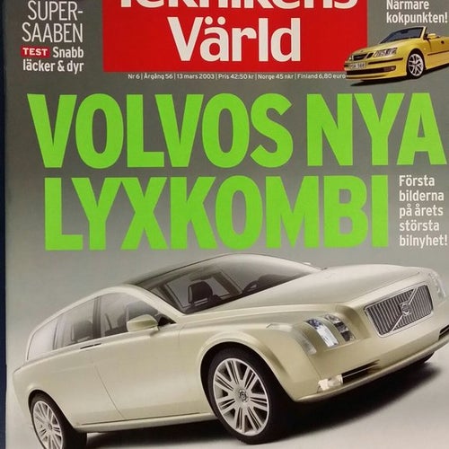 Teknikens Värld nr 6 2003: Saab 9-5 Hirsch + 9-3 Cab, Porsche 911/Cayenne Turbo
