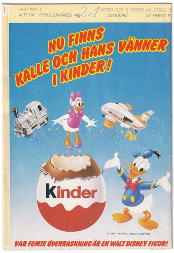 Kalle Anka 1989-10