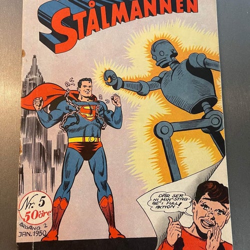 * Stålmannen  , Nr 5   - 1950 *