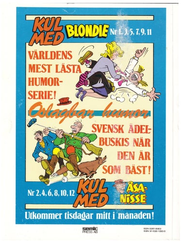 Åsa-Nisse 1988 Album