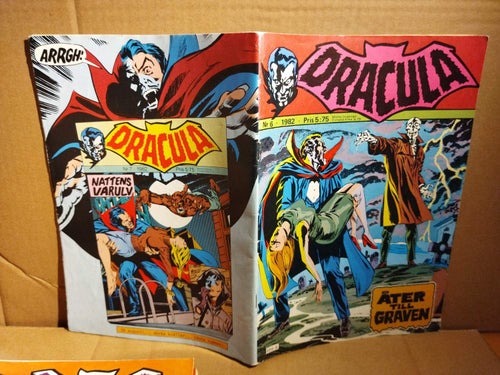 Dracula1982 nr 6 Very Fine plus