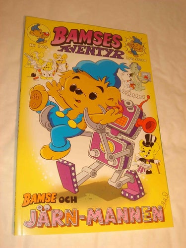 Bamses äventyr 104 (svensk) NY OLÄST EXTRATJOCKT