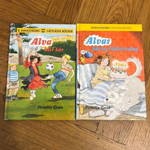 Bokpaket: Alva blir kär 2007) // Alvas bästa födelsedag (2007)