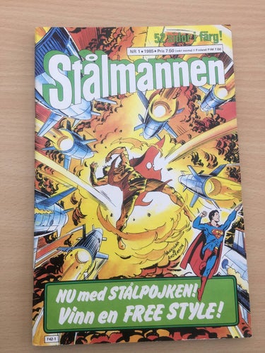 STÅLMANNEN - Nr 1 1985