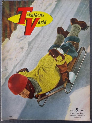 Teknikens Värld nr 5 1952: Bil, MC, flyg och hobby