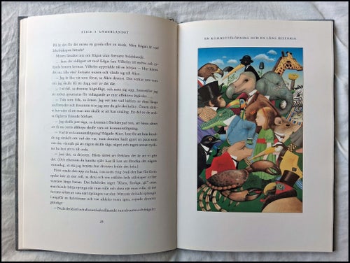 ALICE I UNDERLANDER - LEWIS CAROL - illustrerad barnbok klassiker