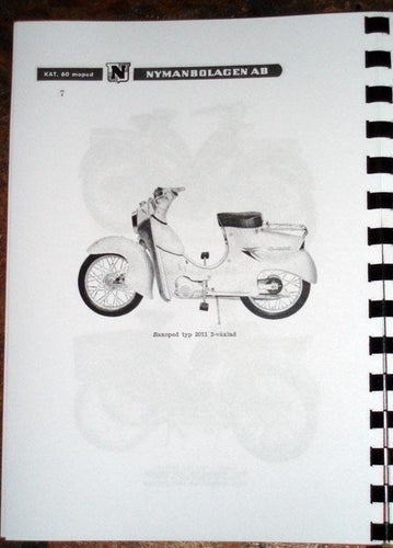 Stor Reservdelskatalog till Crescent Saxoped - 10 olika Modeller