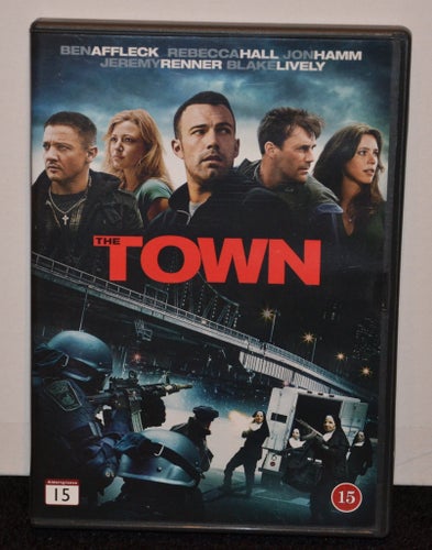 The Town - DVD 2010 Ben Affleck Rebecca Hall Action Svensk text
