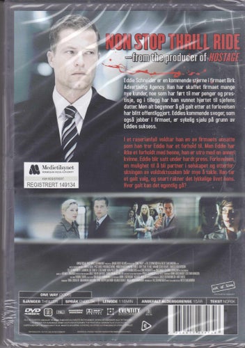 DVD / One Way / Til Schweiger, Eric Roberts, Lauren Lee Smith / Ny & Inplastad