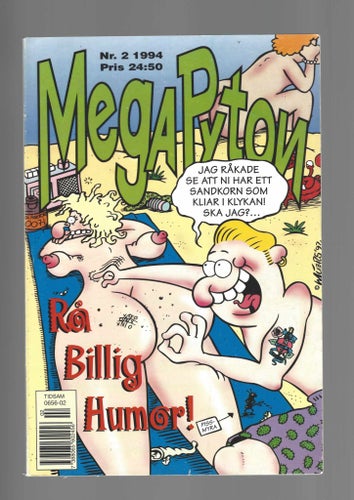 Mega Pyton 2 1994 skick vf
