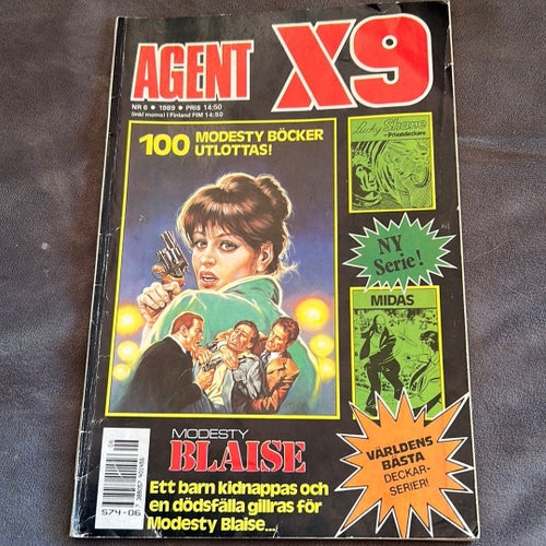 Agent X9, nummer 6 från 1989