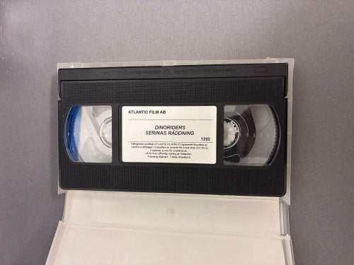Dino Riders - Serinas Räddning / VHS / Svenskt Tal